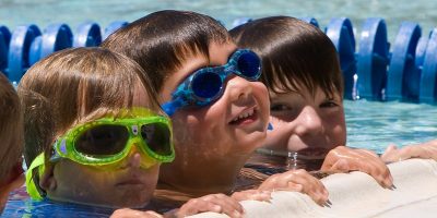 kids in the pool